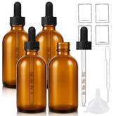Bumobum botella ambar con gotero para aceites esenciales, conserva aromas con protección UV