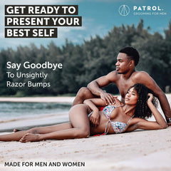 Bump Patrol tónico-tratamiento dos en uno para folículos y calma cutánea.