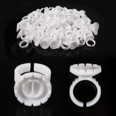 Burboeiy anillos plastico pestanas extensions ofrecen uso cómodo y limpio