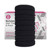 Burlybands tira para pelo grueso mantiene la coleta sin resbalar.