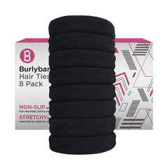 Burlybands tira para pelo grueso mantiene la coleta sin resbalar.