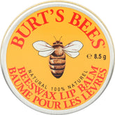 Burt's Bees bálsamo labial de cera de abejas en lata amarilla