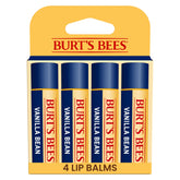 Burt's Bees bálsamo labial vainilla en tubo, hidratación natural para labios