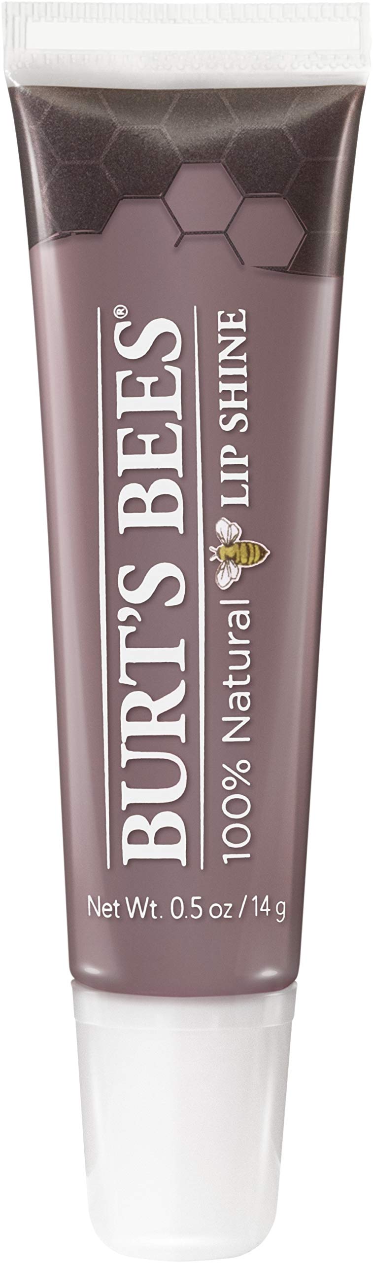 Burt's Bees Brillo labial Espontaneidad en tubo, tono suave y brillo para labios naturales