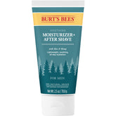 Burts Bees hidratante calmante para hombre en botella de 2.5 oz, uso diario.