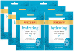 Burt's Bees mascarilla en hoja con salvia esclarea para hidratar la piel