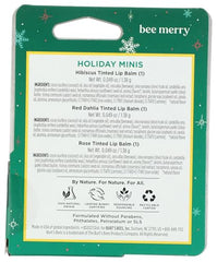 Burt's Bees mini bálsamo labial, regalo navideño ideal para bolsillos.