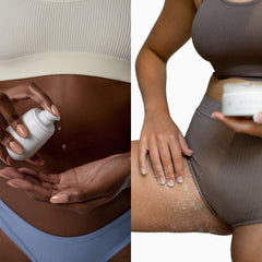 Exfoliante Bermuda 236 ml de Bushbalm para tono más uniforme.