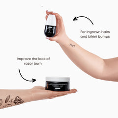 Exfoliante Sweet Escape con gránulos y aceites, deja la piel hidratada.