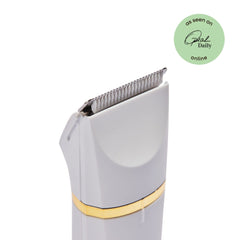 Francesca Trimmer de Bushbalm para corte de piernas, acabado limpio al instante.