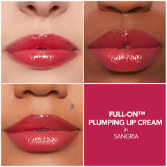 Buxom Sangría, aplicador suave, fácil de usar para un acabado pulido.