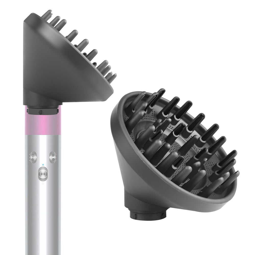 BVACUMHEAD difusor mejorado para Dyson Airwrap gris distribución uniforme del calor para peinado suave