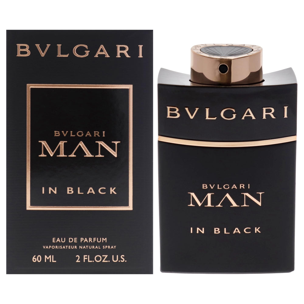 BVLGARI Man in Black, botella elegante para primeras impresiones.