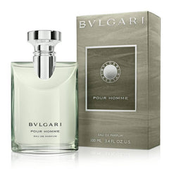 BVLGARI Pour Homme, botella frontal, aroma refinado para uso diario.