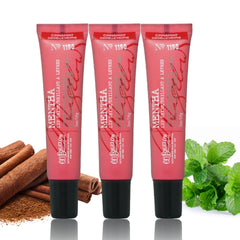 Brillo labial claro de C.O. Bigelow realza el color natural.