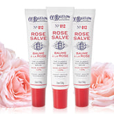 C. O. Bigelow Rose Salve: tres tubos para labios hidratados.