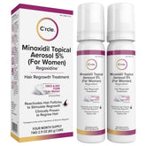 C'rcle Minoxidil 5% espuma bote: posible apoyo a la densidad capilar.