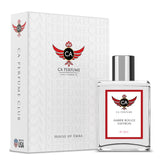 CA Perfume Impression Amber Rouge Saffron, frasco elegante para uso diario.