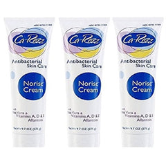 Ca-Rezz NoRisc crema antibacteriana en tubo para el cuidado diario de la piel.