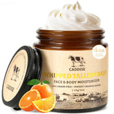CADDISE crema batida de res, envase 4 oz, hidratación suave para rostro y cuerpo.