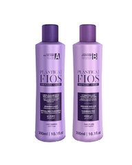 Cadiveu Plastica Dos Fios Shampoo 300 ml, limpieza suave y brillo duradero.