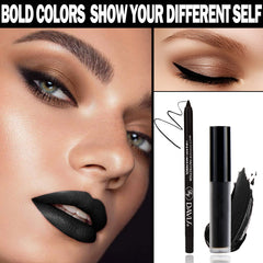 CAHIUYOA delineador labios negro, precisión para delinear con facilidad.