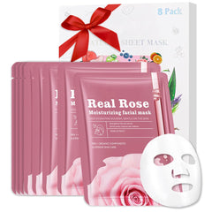 CAKAILA mascarilla de rosas en empaque, cuidado facial diario.