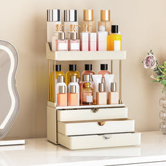 caktraie organizador de baño estante abierto para perfumes y lociones, acceso rápido.