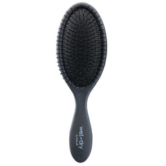 Cepillo Cala desenredante negro para cabello húmedo o seco, facilita el deslizamiento y reduce tirones.