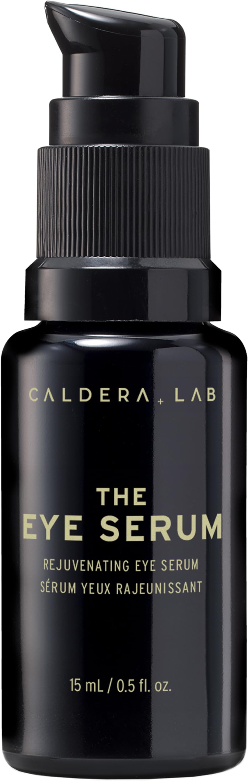 Caldera + Lab The Eye Serum en bote para revitalizar la mirada.