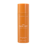 Caldera + Lab The Face SPF, botella para aplicación diaria y protección sin residuo blanco.