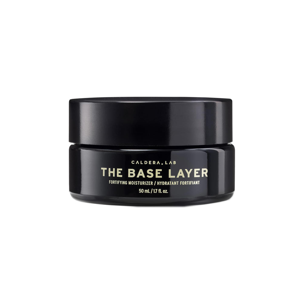Caldera + Lab La Capa Base: bote de crema para hidratación diaria.