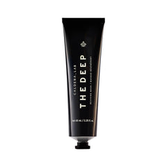 Caldera + Lab The Deep: mascarilla de arcilla en tarro para exfoliación suave.