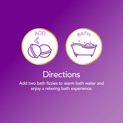 Calgon Bombas de Baño Lavanda Miel, aroma floral para la rutina