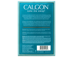 Pouring Calgon Ocean Breeze bath beads into warm water for a spa-like ritual.