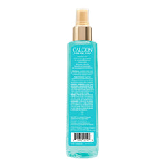 Calgon Turquoise Seas bruma corporal, aplicación en la piel para sensación ligera.