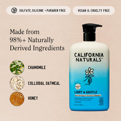 California Naturals aloe vera, calmante para el cuero cabelludo, imagen de planta
