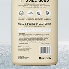 California Naturals Body Wash foam texture for a light, skin-friendly cleanse.