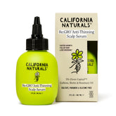 California Naturals Re:GRO Suero, bote de 3 onzas para fortalecimiento capilar.