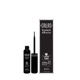 Callas pegamento para pestañas, envase visible para aplicación precisa.