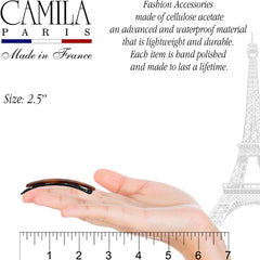 Barrette sin metal Camila Paris CP2250/2, cierre seguro y cómodo.