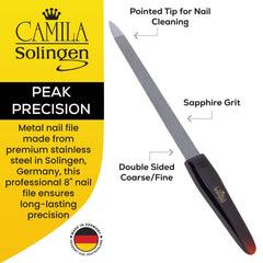 Mango tortuga acetato de Camila Solingen CS19, agarre cómodo para uso en casa.