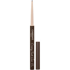 CANMAKE Creamy Touch Liner 03 Dark Brown, delineado suave y preciso.