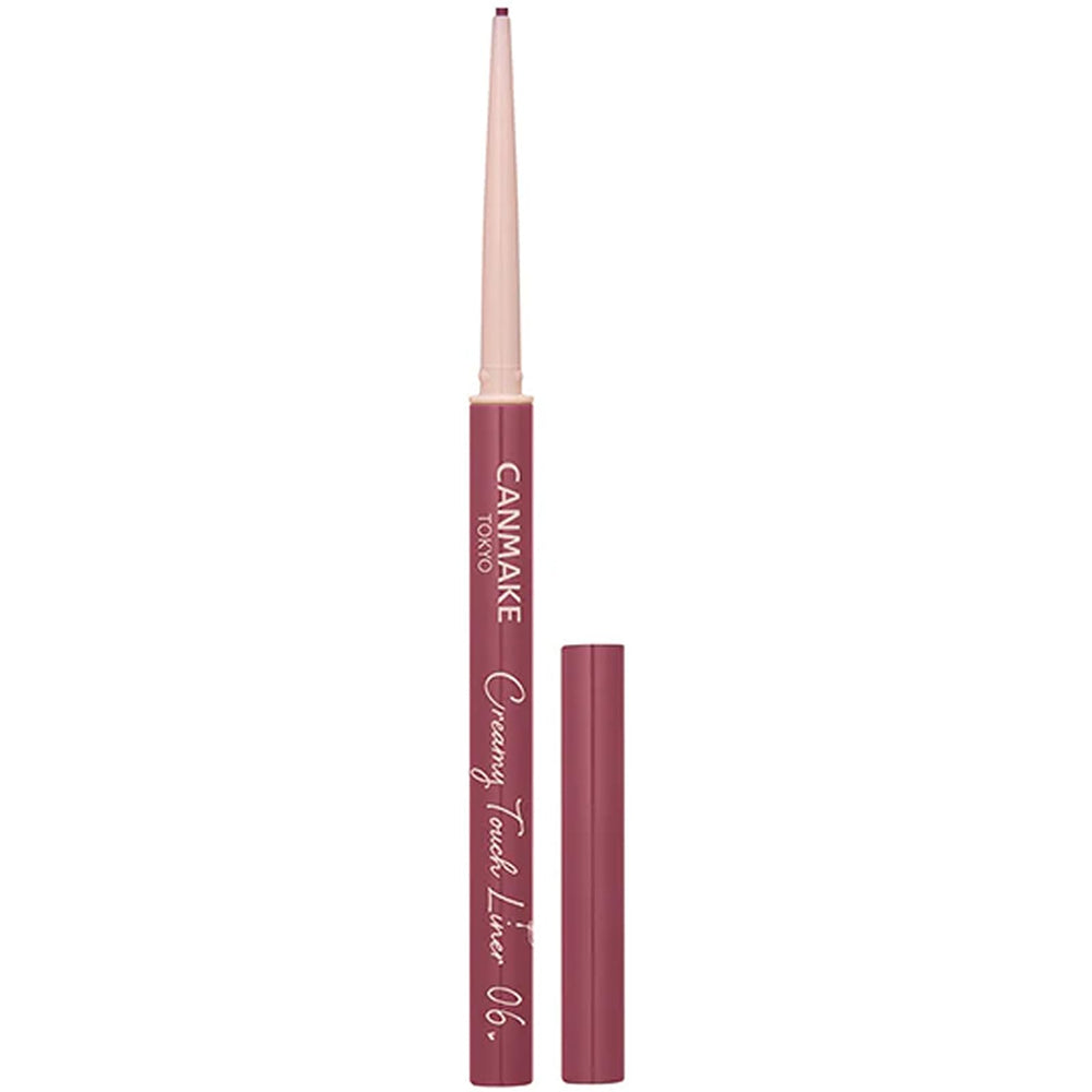 CANMAKE Creamy Touch Liner con punta suave para trazos precisos en Ciruela Nublada