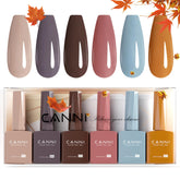CANNI brown gel bottle view for precise shade selection.