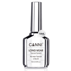 CANNI capa superior sin limpiar con brillo máximo para uñas