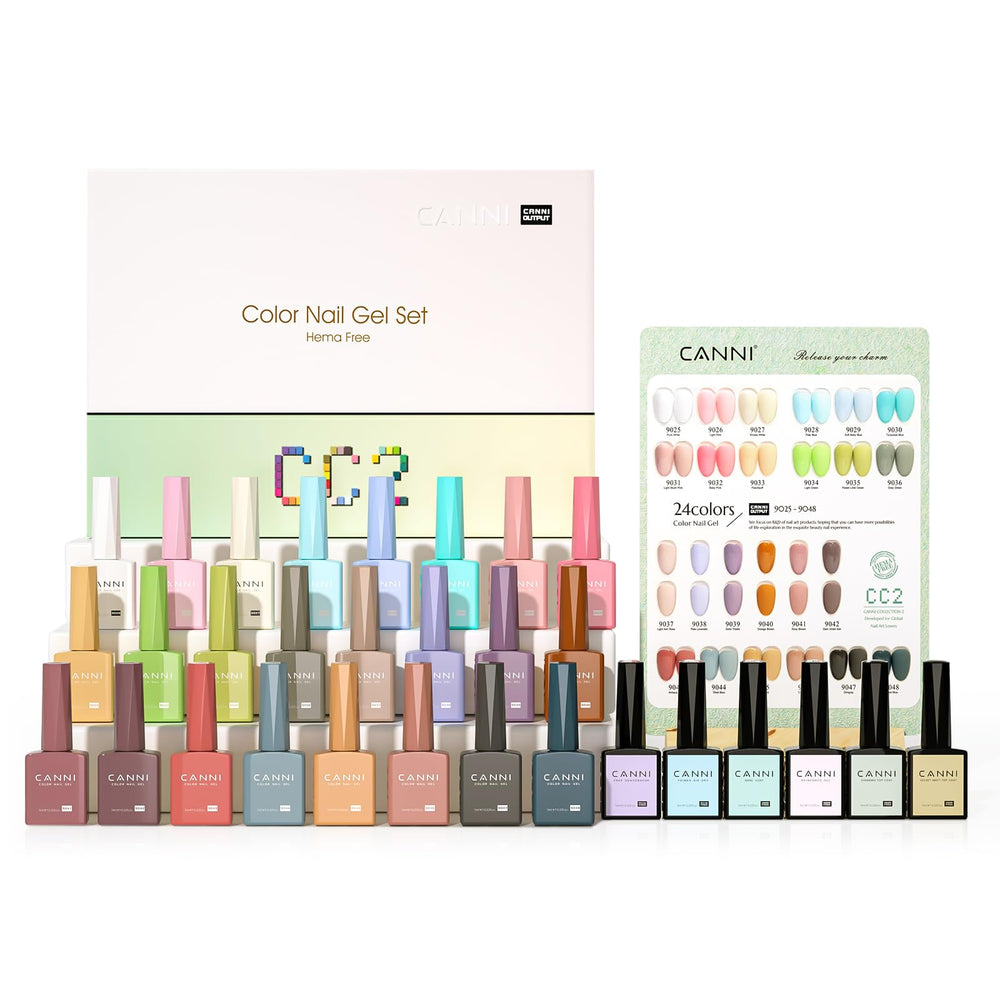 CANNI CC2: botellas de color cristal 3D para ver el tono con claridad.