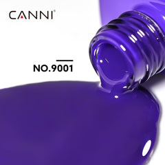 CANNI Esmalte gel azul marino en botella para cobertura uniforme