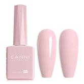 CANNI esmalte gel rosa claro en botella de color para vista exacta del tono