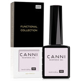 CANNI Gel Endurecedor Uñas: aplicación suave para fortalecimiento diario.